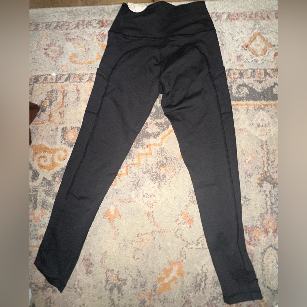 NWT Aerie Black Hugger Leggings